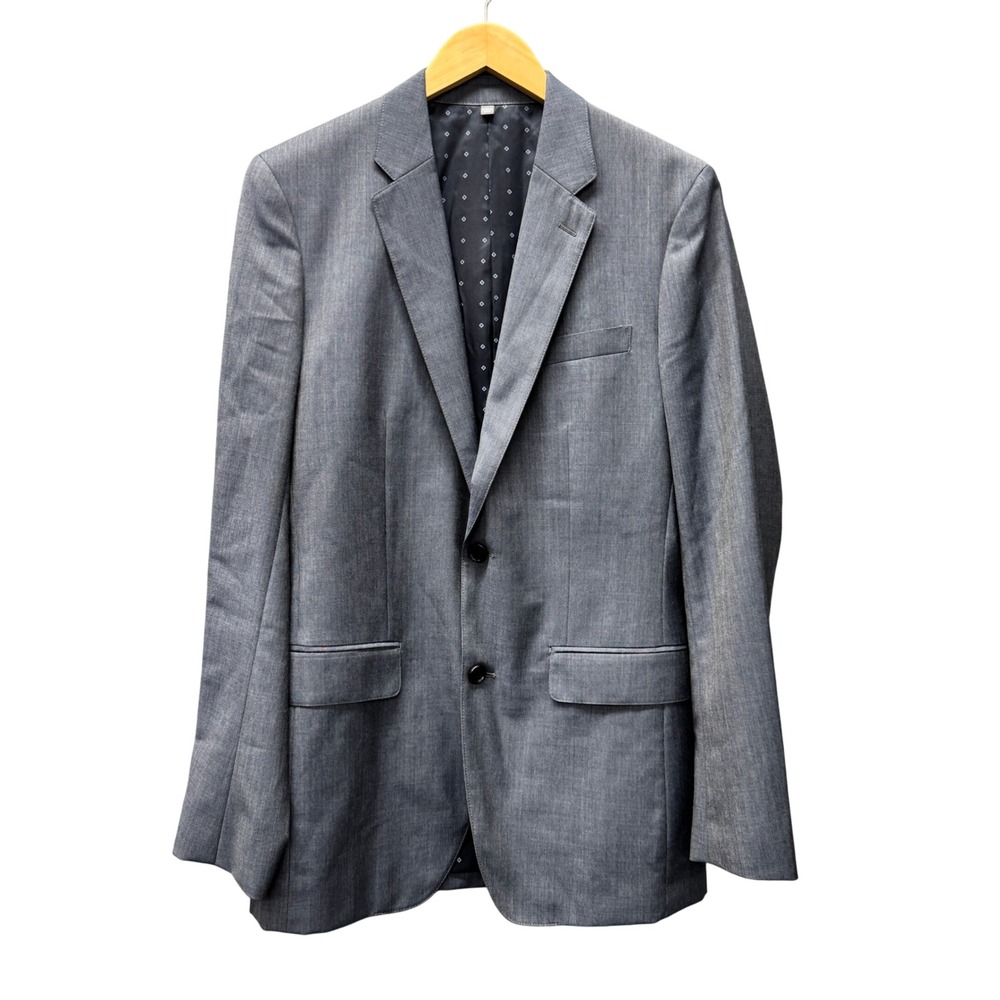 Bonobos Blazer Mens 38 L Slim Fit Marzotto Wool Blue Professional Classic
